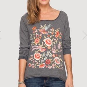 johnny was brielle embroidered pullover